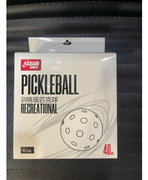 Quả bóng Tập luyện Pickle ball  DHS PK40A2(1 Hộp 4 Qủa) màu cam 40 lỗ