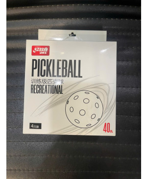 Quả bóng Tập luyện Pickle ball  DHS PK40A1 ( 1 Hộp 4 Qủa) màu xạnh 40 lỗ